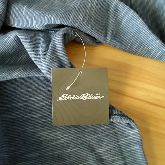 NWT Men's Eddie Bauer Long Sleeve Henly Size LT - Picture 4 of 5